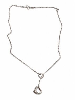 Tiffany & Co. Elsa Peretti Open Heart (Y) Necklace,